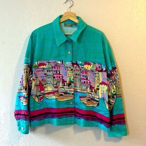 Vintage Jane Ashley coastal living jacket